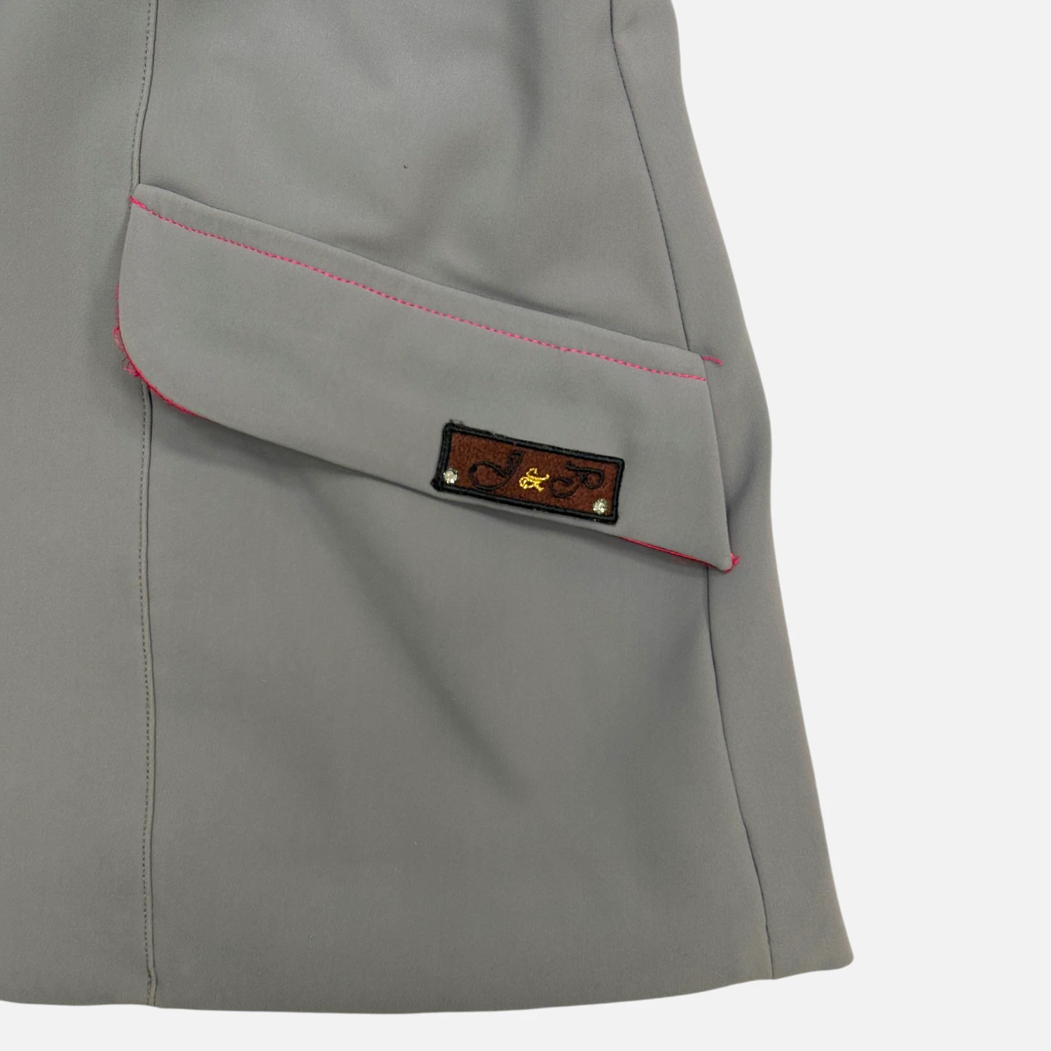 Ju & Pa - Veste de concours Gris et Rose – Image 3