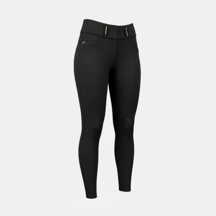 Pénélope Leprevost - Pantalon d'équitation New Point Sellier Femme Noir
